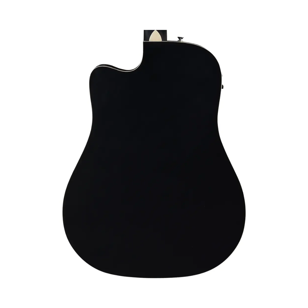 Guitarra Electroacústica Fender California Debut Redondo CE Black