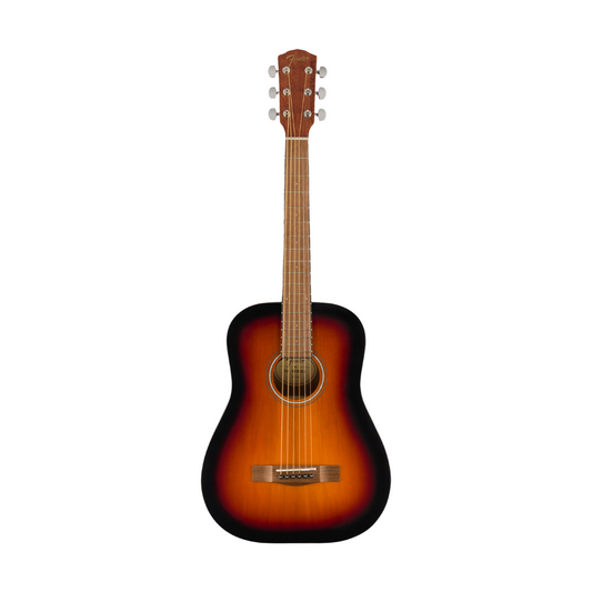 Guitarra Acústica Fender FA-15 Escala 3/4 Color Sunburst Con Funda