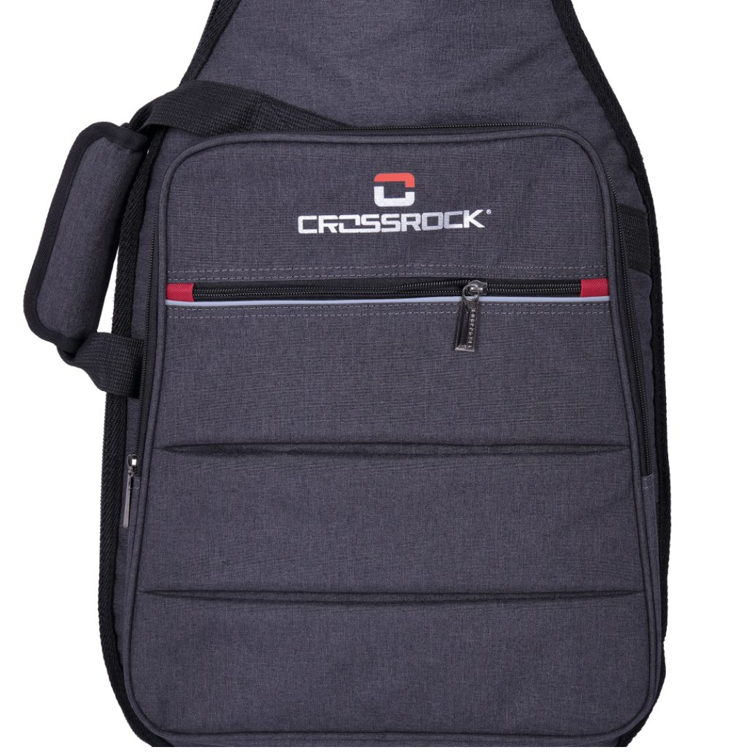 Crossrock CRSG107EGR Funda Gig Bag Para Guitarra Eléctrica Metro Standard Series