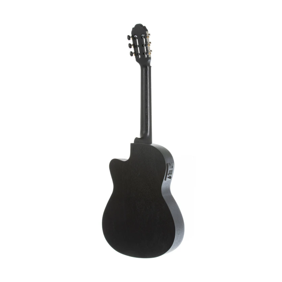 Guitarra Electroacústica GEWA Tapa de Cedro Negra