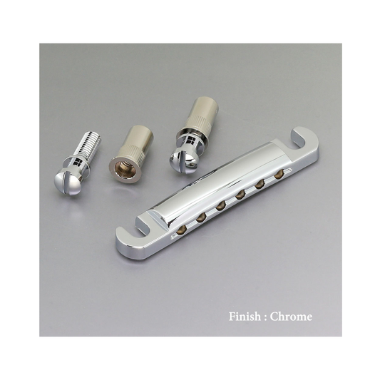 Gotoh GE101Z-T Guitar Bridge Tail Piece Puente Para Guitarra Eléctrica Cromado