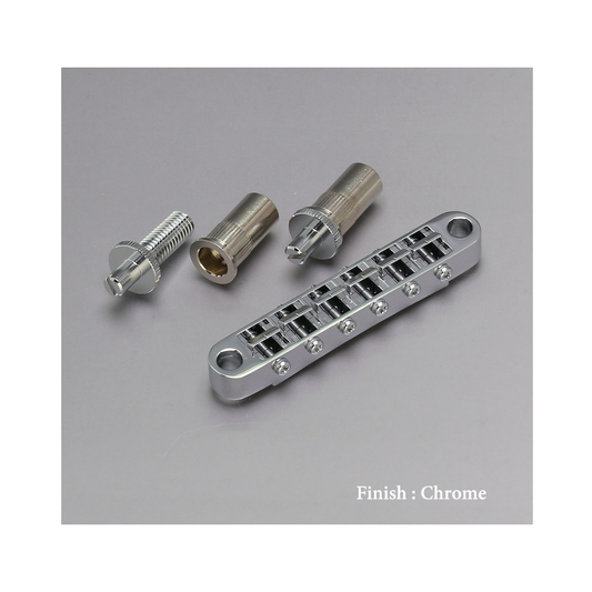 Gotoh GE103B-T Guitar Bridge Tail Piece Puente Para Guitarra Eléctrica Cromado