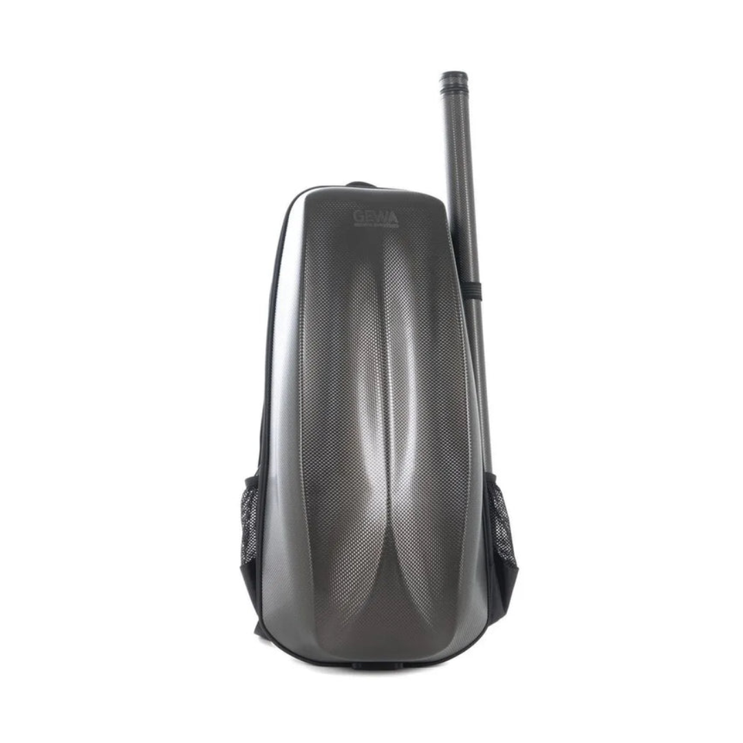 GEWA Space Bag Estuche De Policarbonato Tipo Mochila Para Violín 4/4 o 3/4 Negro
