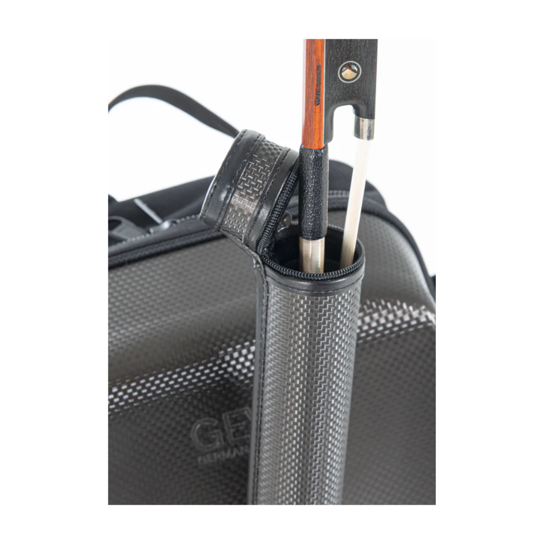 GEWA Space Bag Estuche De Policarbonato Tipo Mochila Para Violín 4/4 o 3/4 Negro