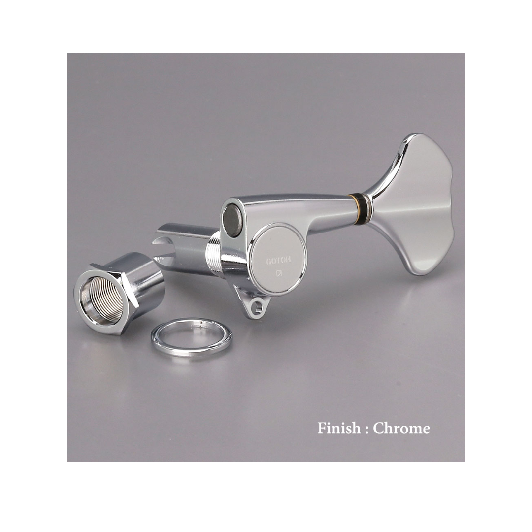 Gotoh GB707 Maquinaria Para Bajo Eléctrico Cromada 1:20