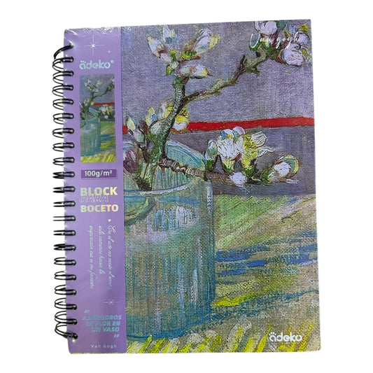 Libreta Block Para Bocetos Van Gogh