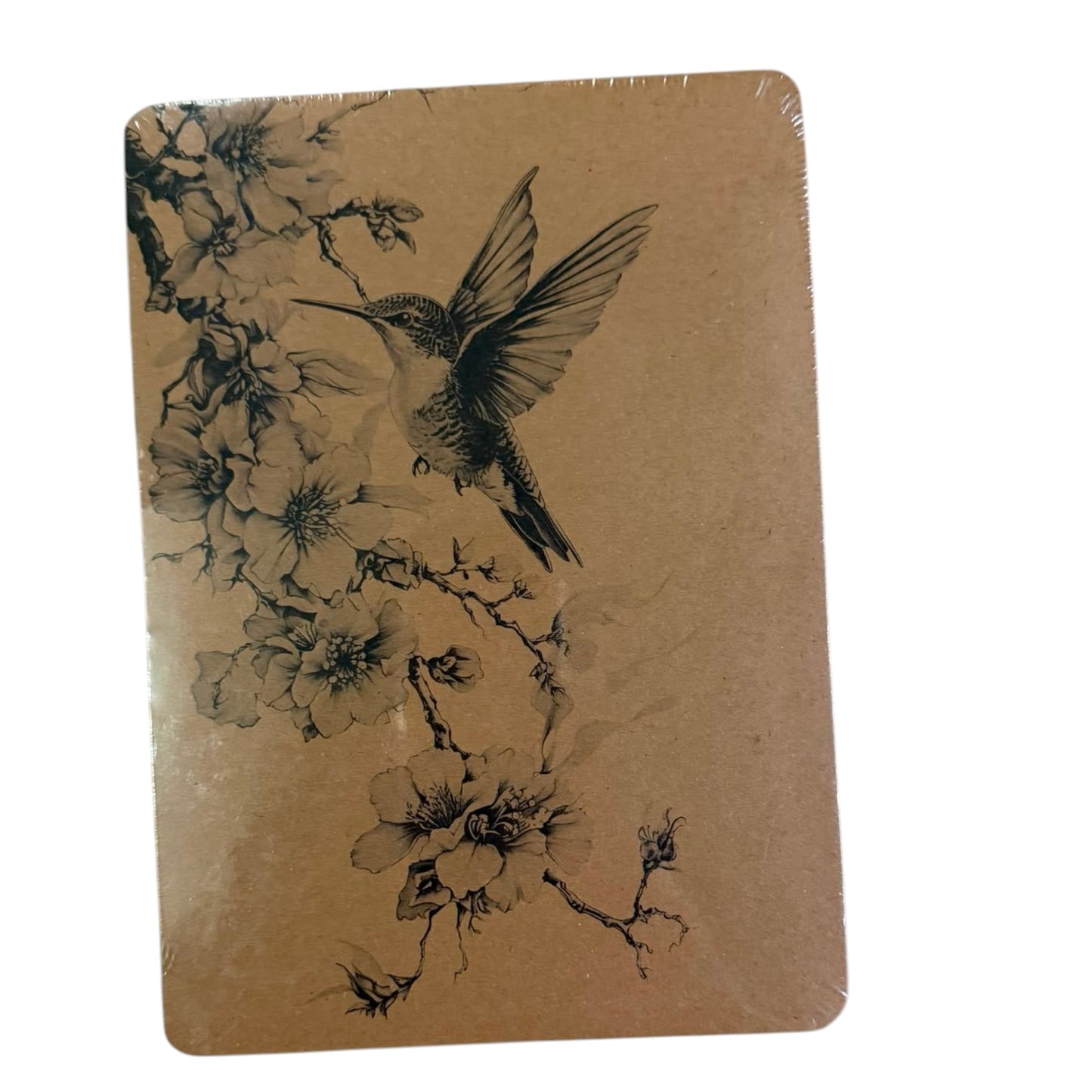 Libreta Empastado Sepia Para Dibujo 96 Hojas