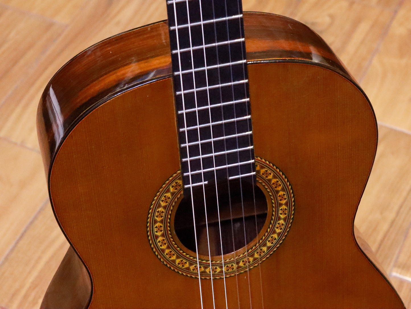 Guitarra de Concierto del Luthier Cubano Pablo Quintana del Año 1986