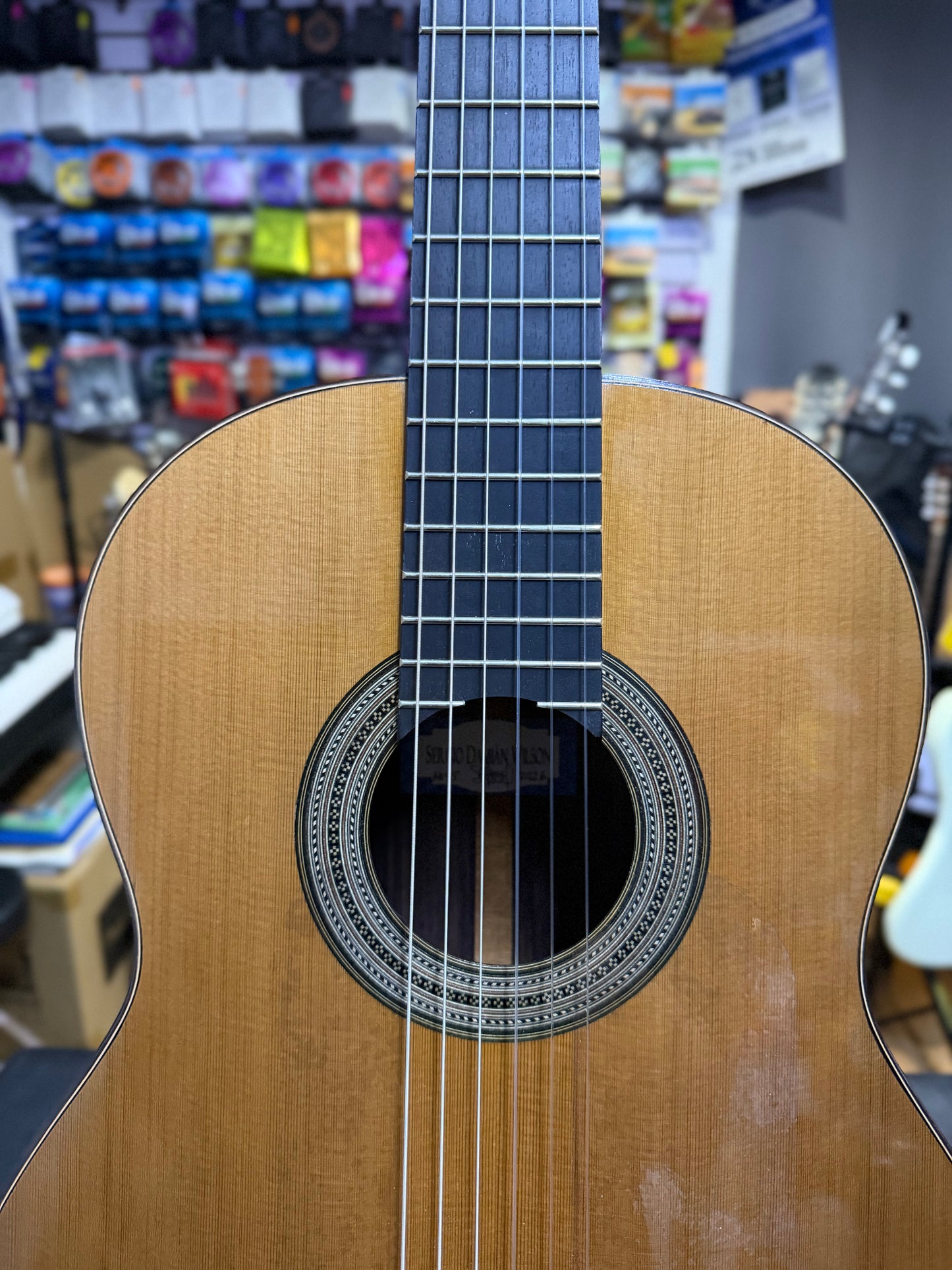 Guitarra de Concierto Sergio Damián Wilson 2026 NUEVA Cedro y Rosa de la India
