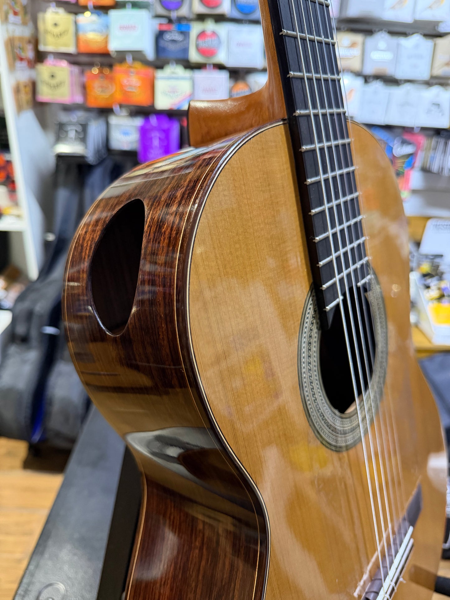 Guitarra de Concierto Sergio Damián Wilson 2026 NUEVA Cedro y Rosa de la India