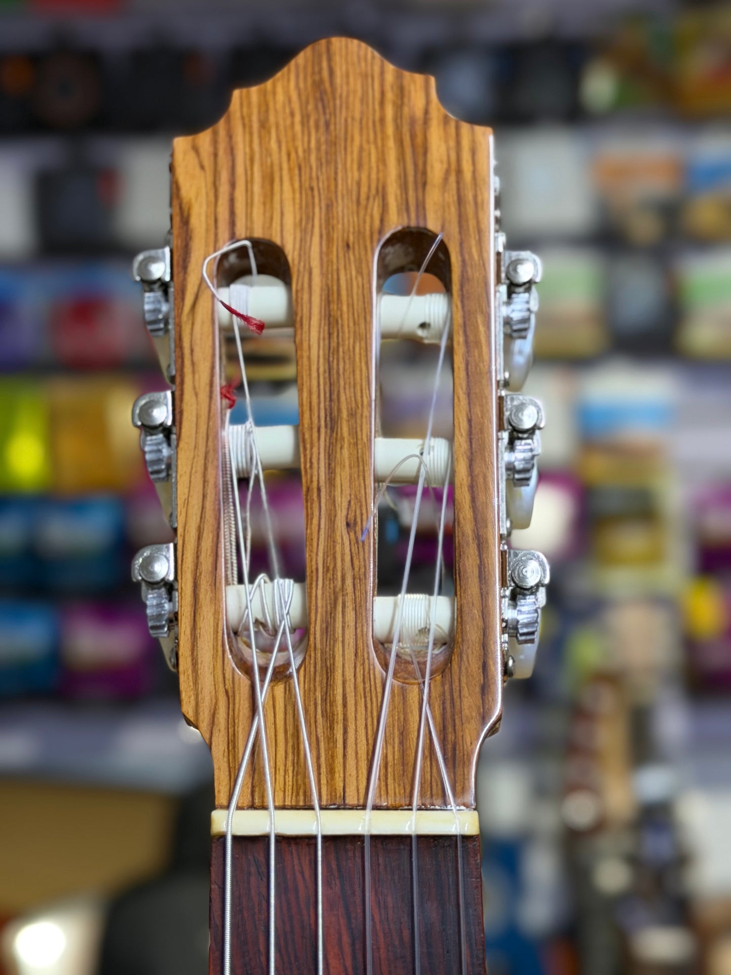 Guitarra de Estudio Alfredo Amezcua de Cedro y Palo Escrito