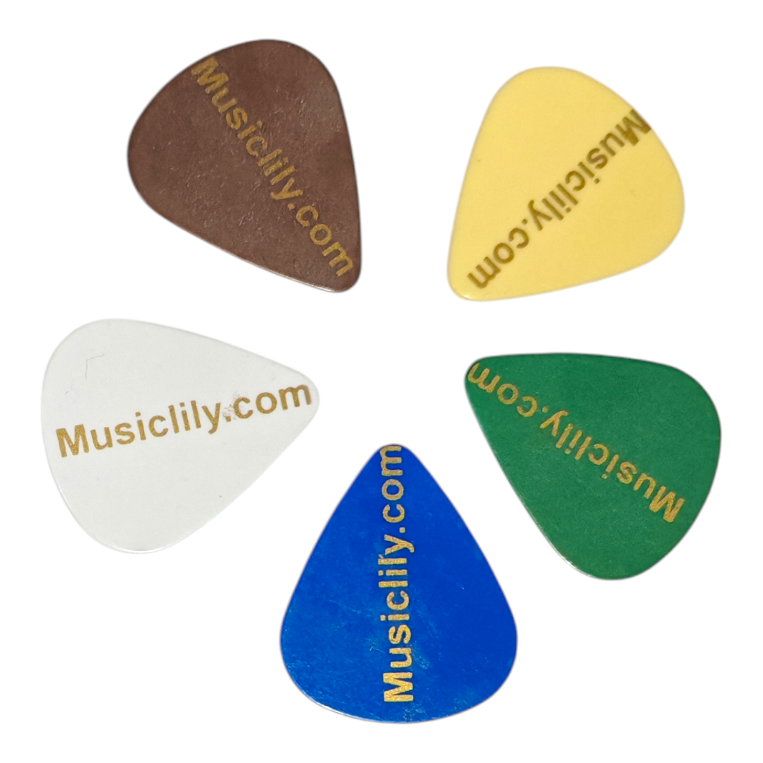 Plumilla Plástico ABS Colores Variados Musiclily 1 mm