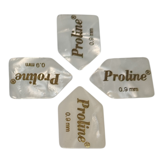 Púa 0.9mm Proline Tipo Homplate Blancas