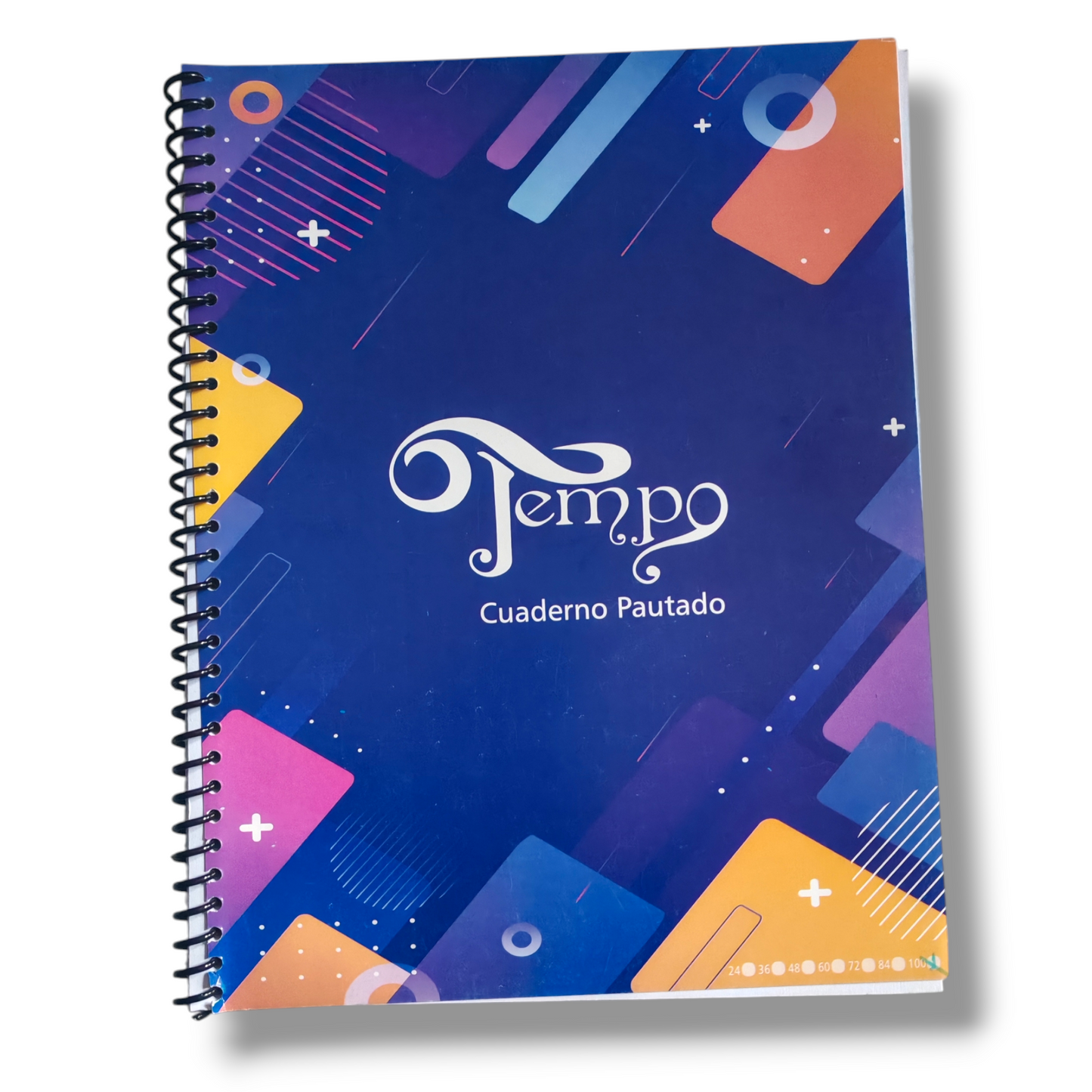Cuaderno Tempo Pautado de Espiral