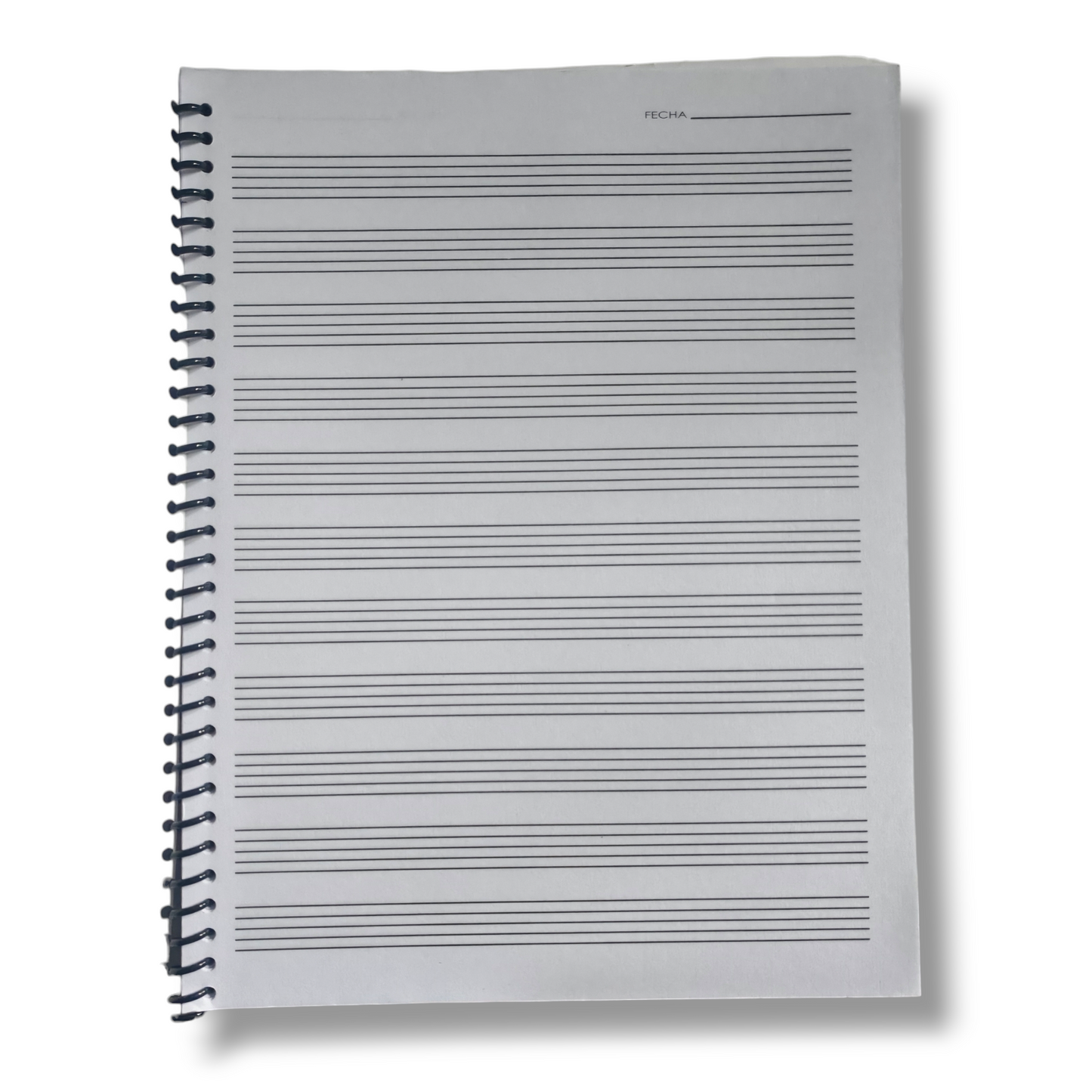 Cuaderno Tempo Pautado de Espiral