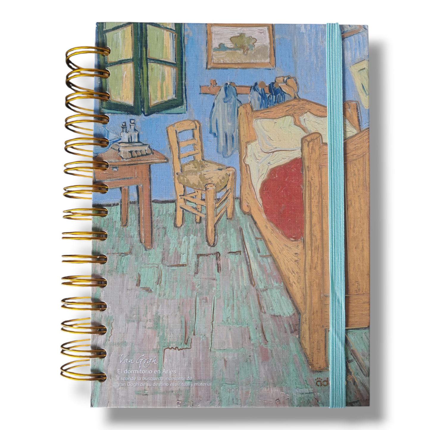 Libreta de Anotaciones Espiral El Dormitorio En Árles