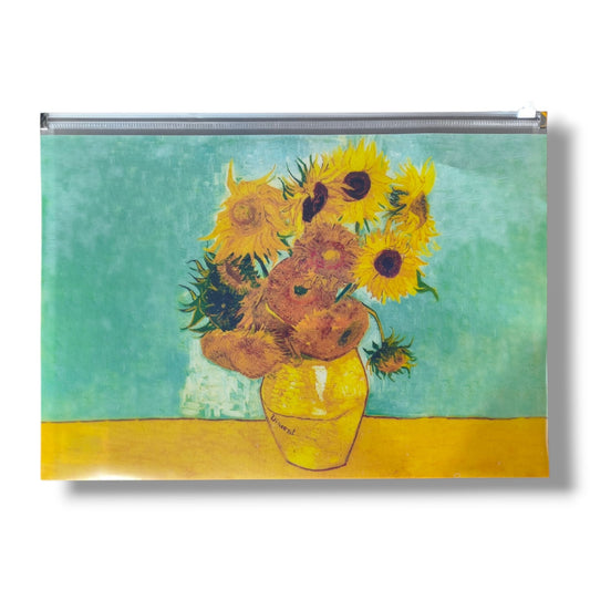 Folder con Cierre Tamaño Oficio Van Gogh