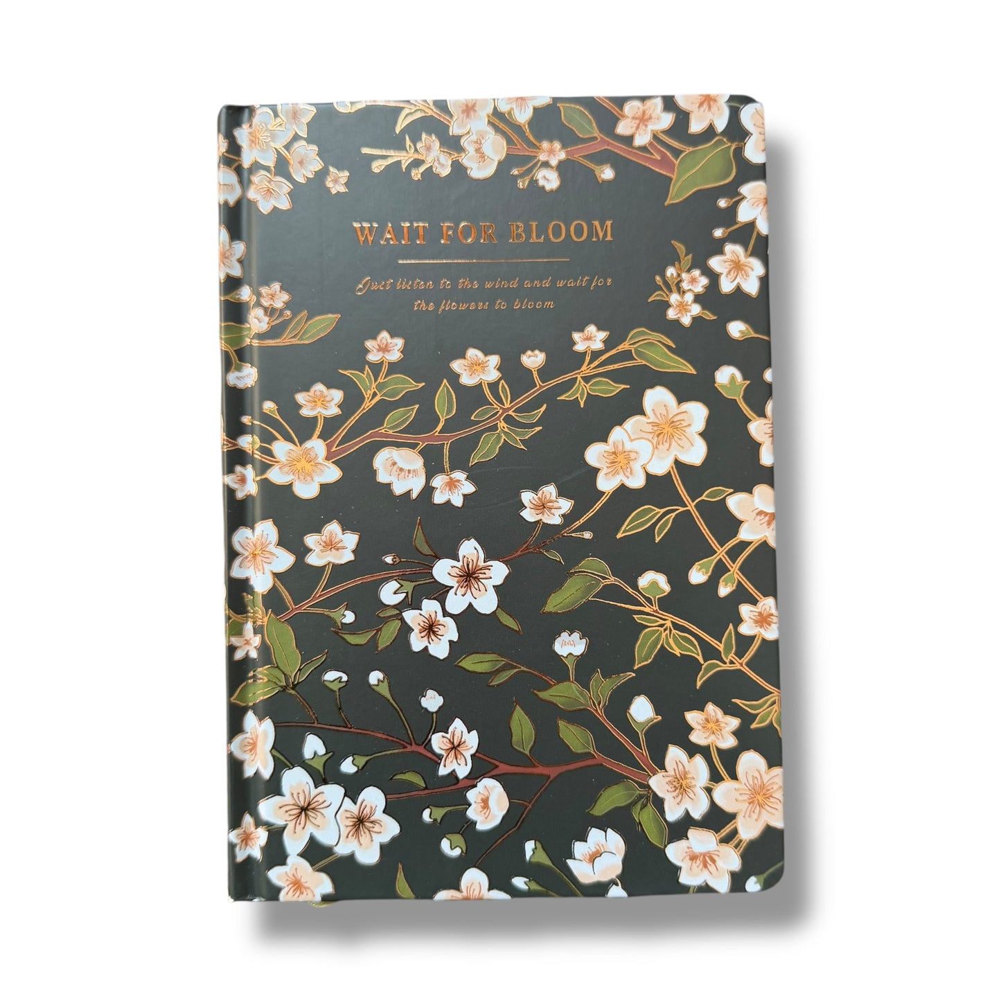 Libreta Pasta Dura de Rayas Wait For Bloom