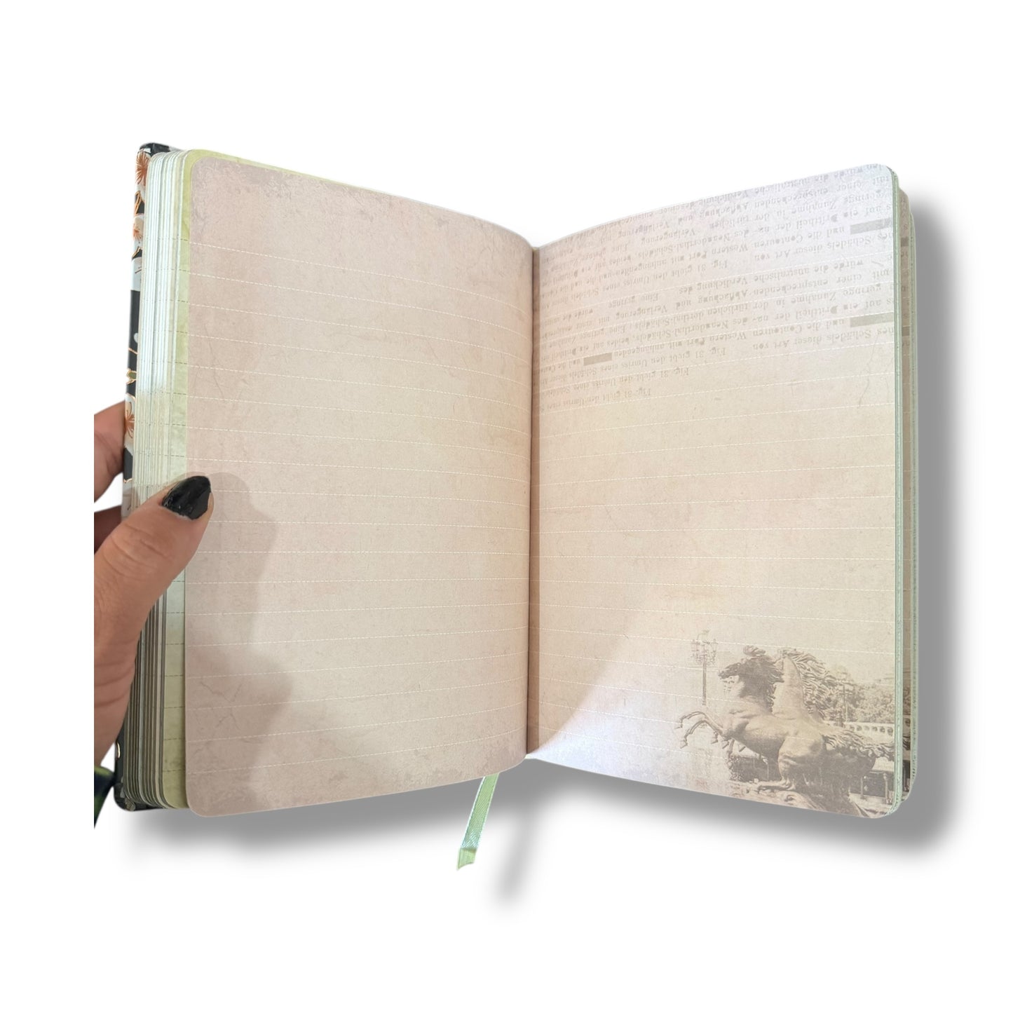 Libreta Pasta Dura de Rayas Wait For Bloom