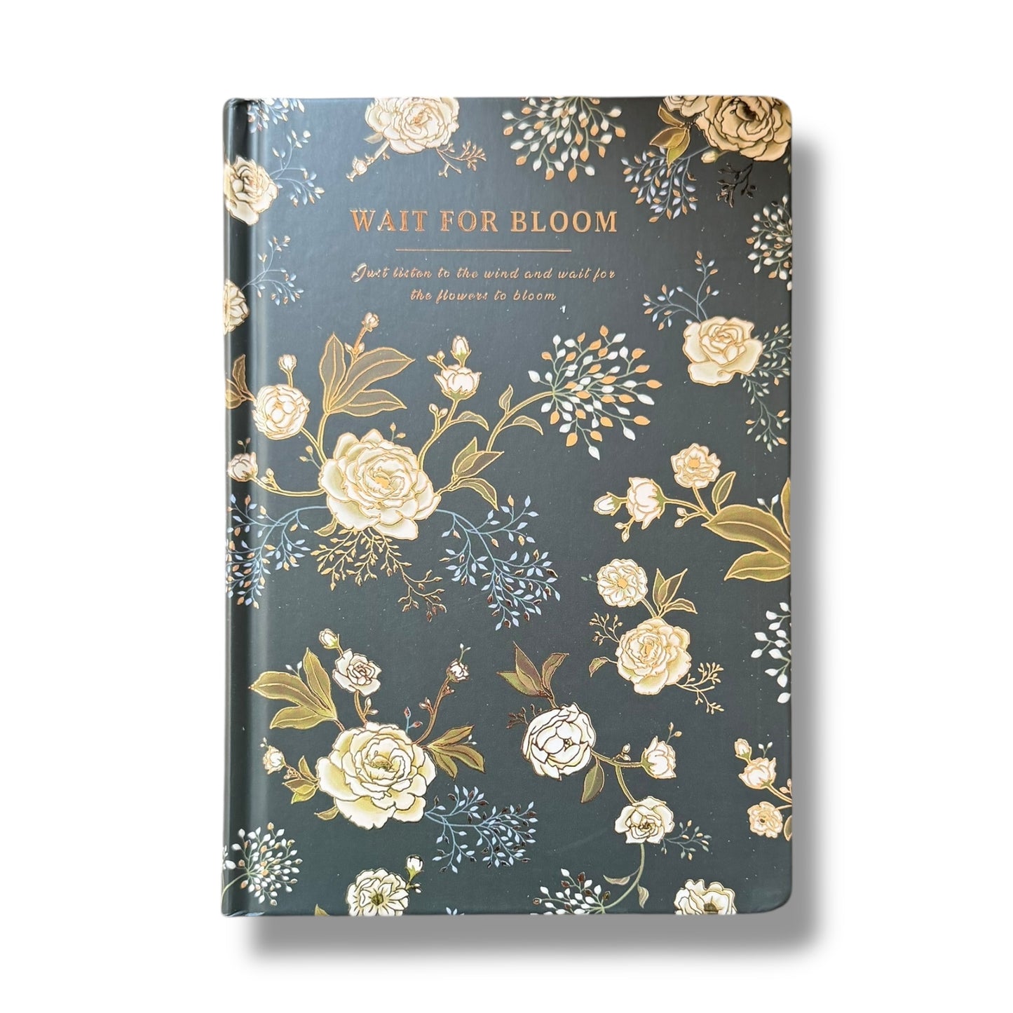 Libreta Pasta Dura de Rayas Wait For Bloom