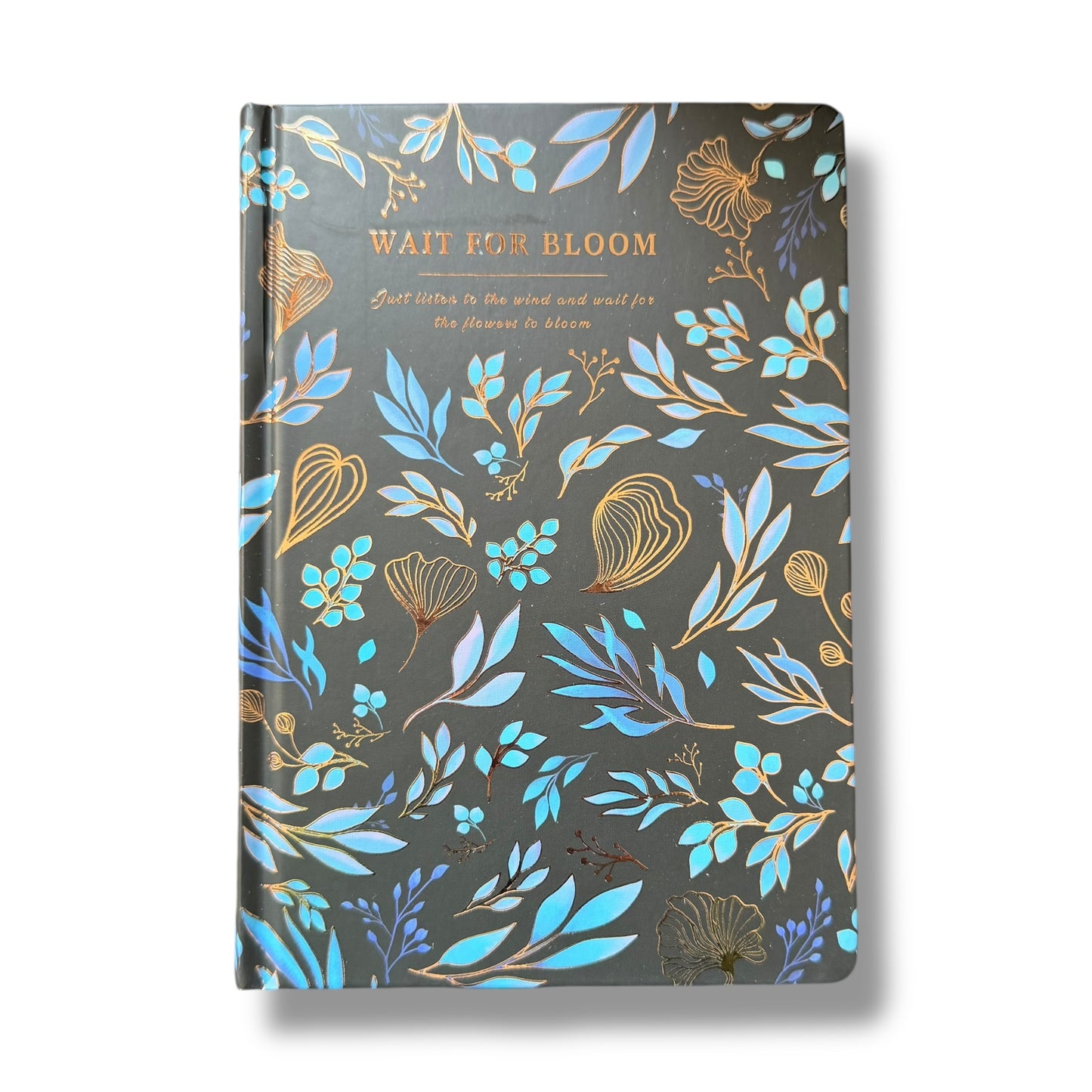 Libreta Pasta Dura de Rayas Wait For Bloom
