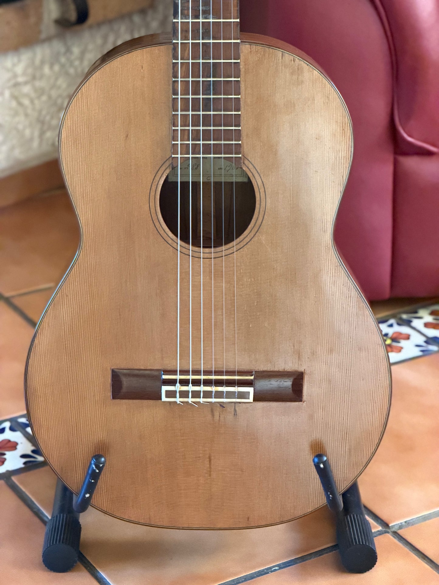 Guitarra de Concierto Estrada Gómez (Argentina) Año 1989