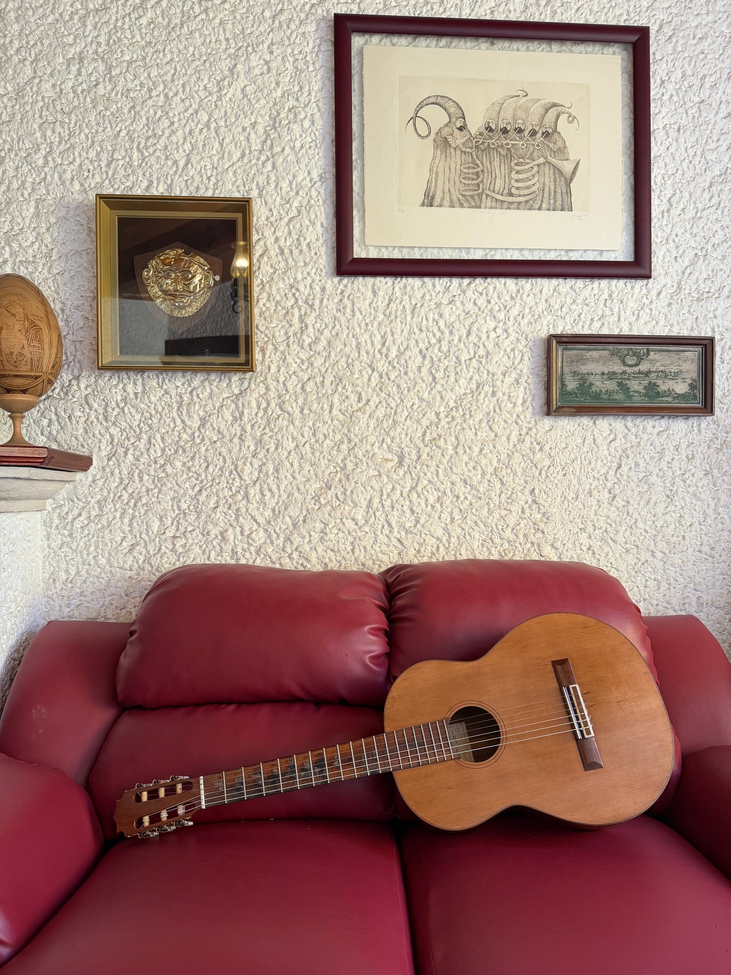Guitarra de Concierto Estrada Gómez (Argentina) Año 1989