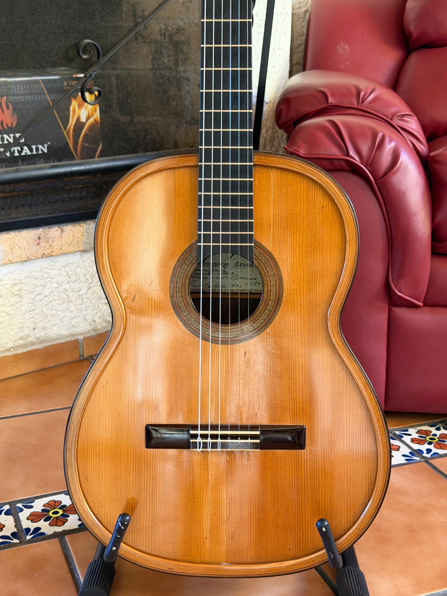 Guitarra de Concierto Joaquín García (Argentina) Año 1970