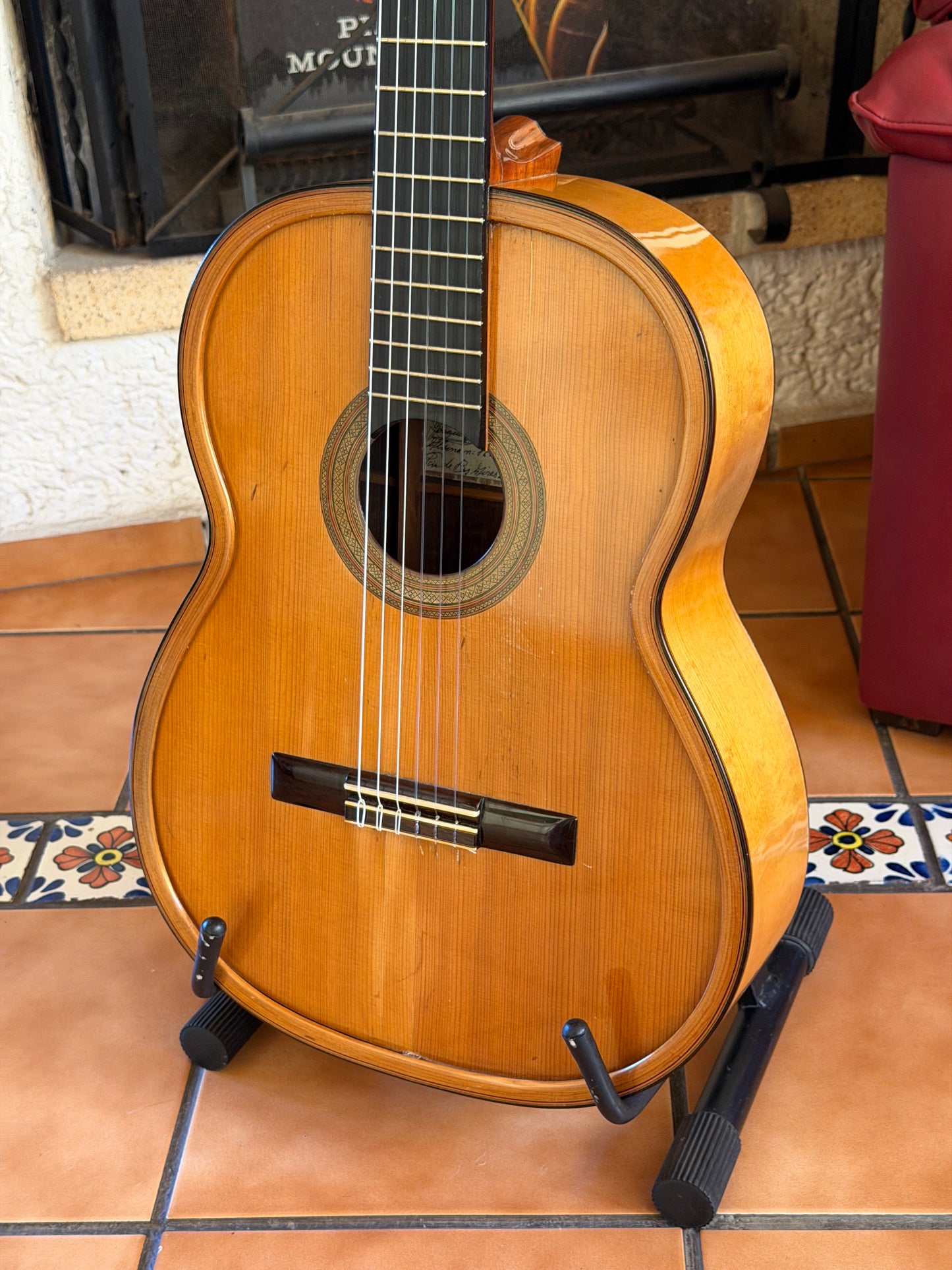 Guitarra de Concierto Joaquín García (Argentina) Año 1970