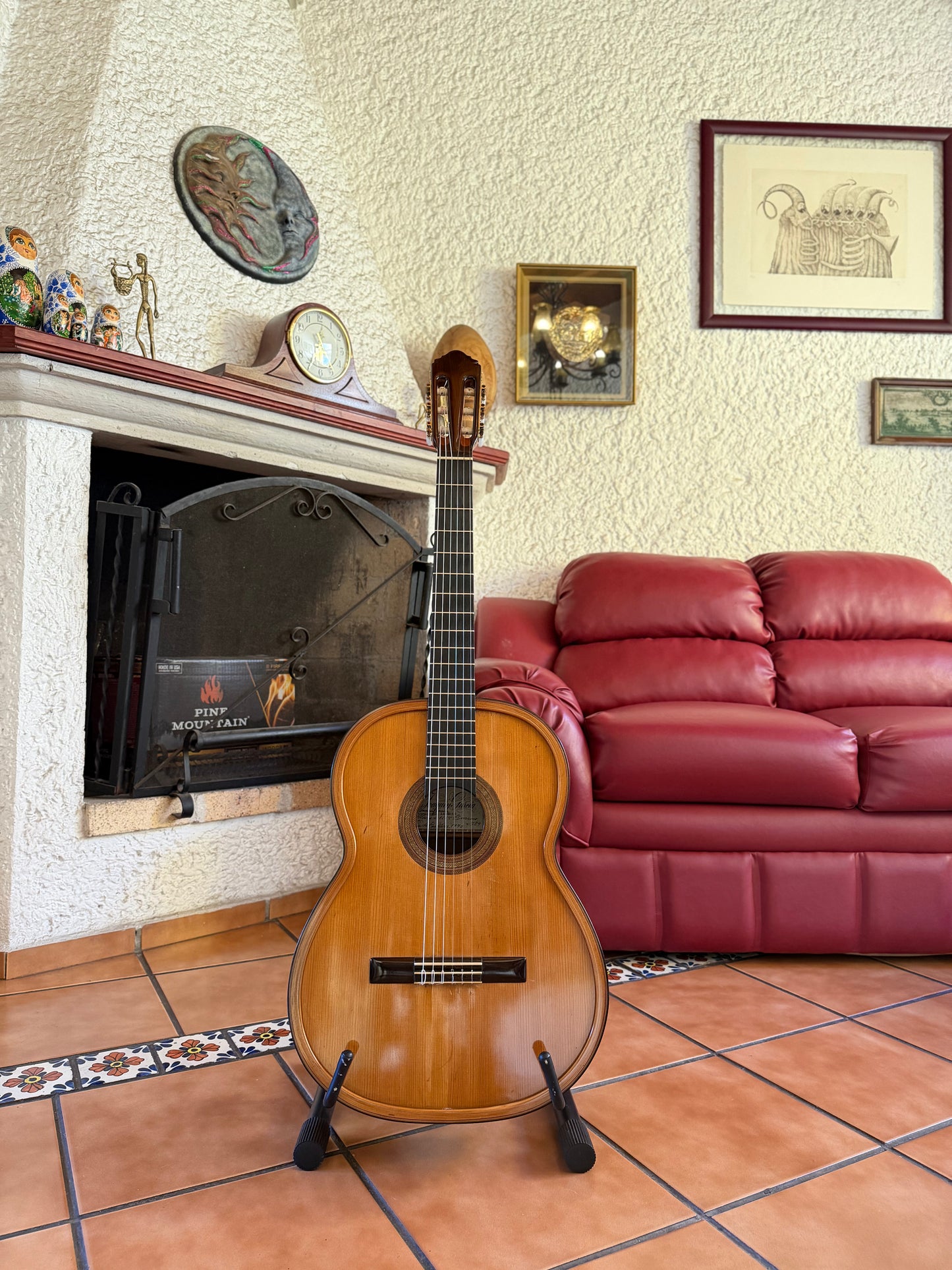 Guitarra de Concierto Joaquín García (Argentina) Año 1970