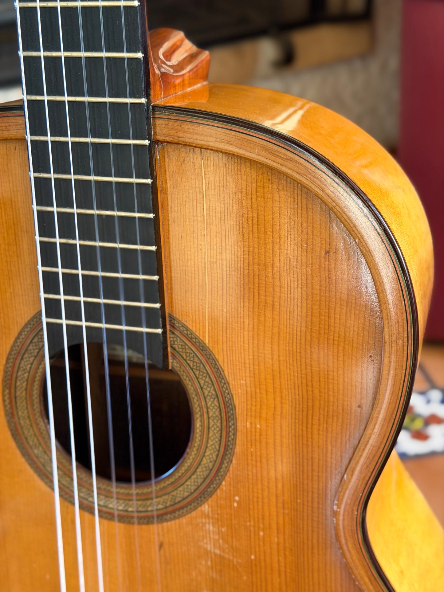 Guitarra de Concierto Joaquín García (Argentina) Año 1970
