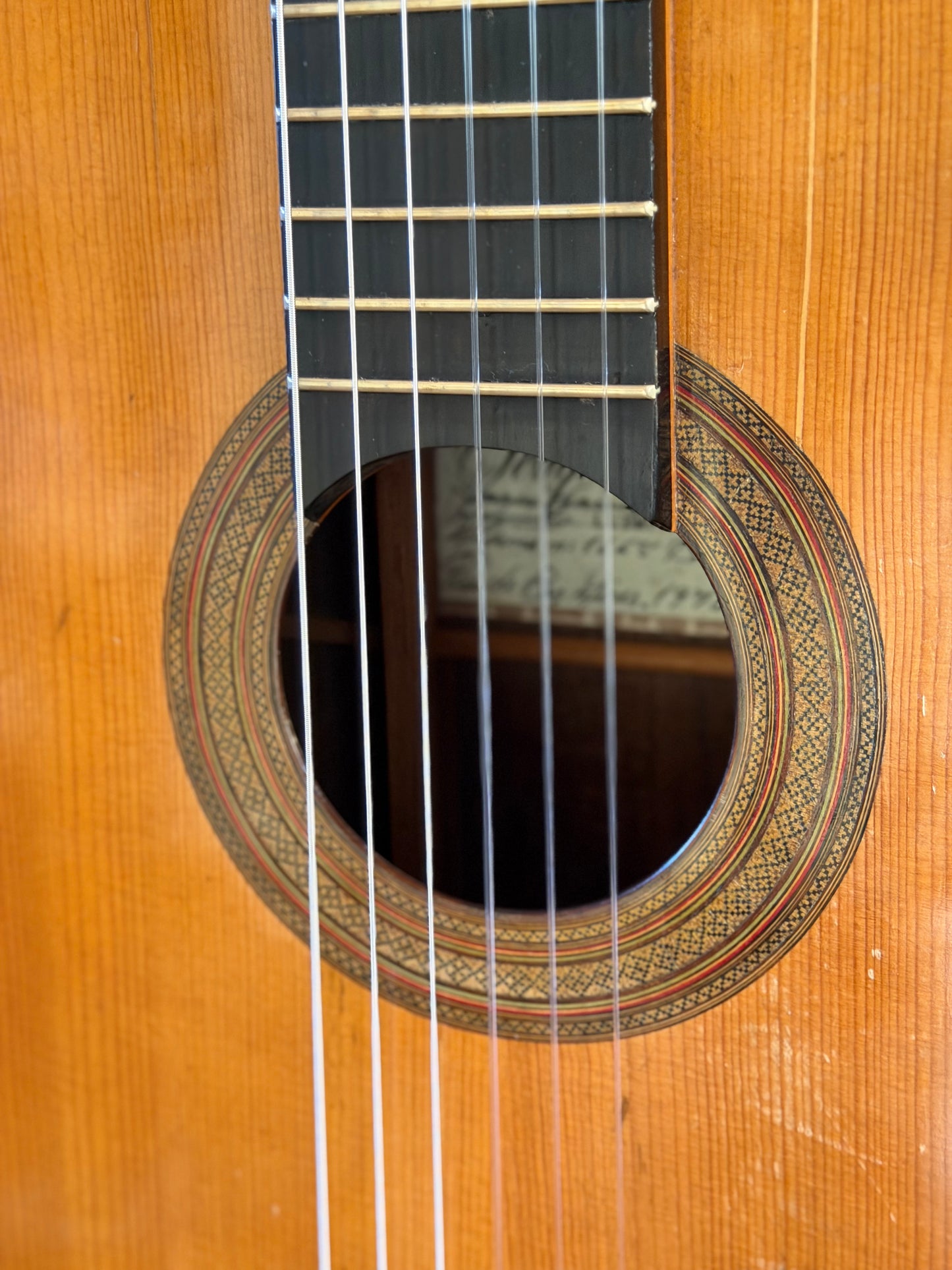 Guitarra de Concierto Joaquín García (Argentina) Año 1970