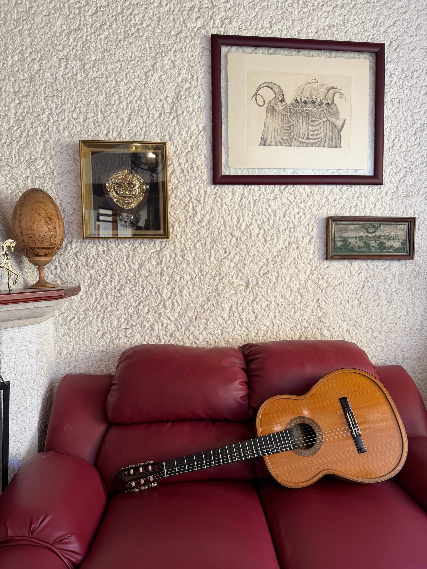 Guitarra de Concierto Joaquín García (Argentina) Año 1970