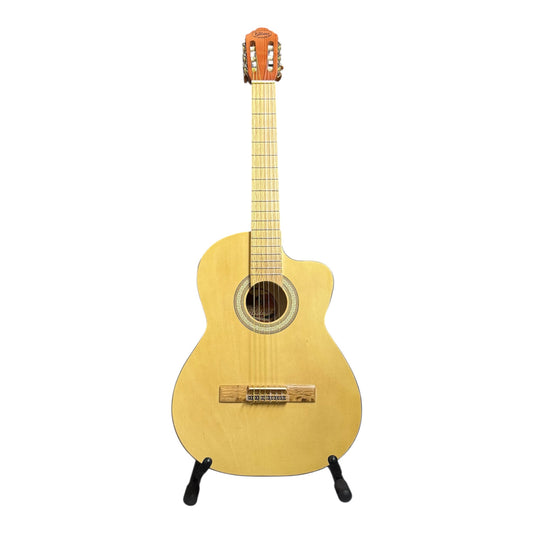 Guitarra Acústica La Gitana con Corte Natural