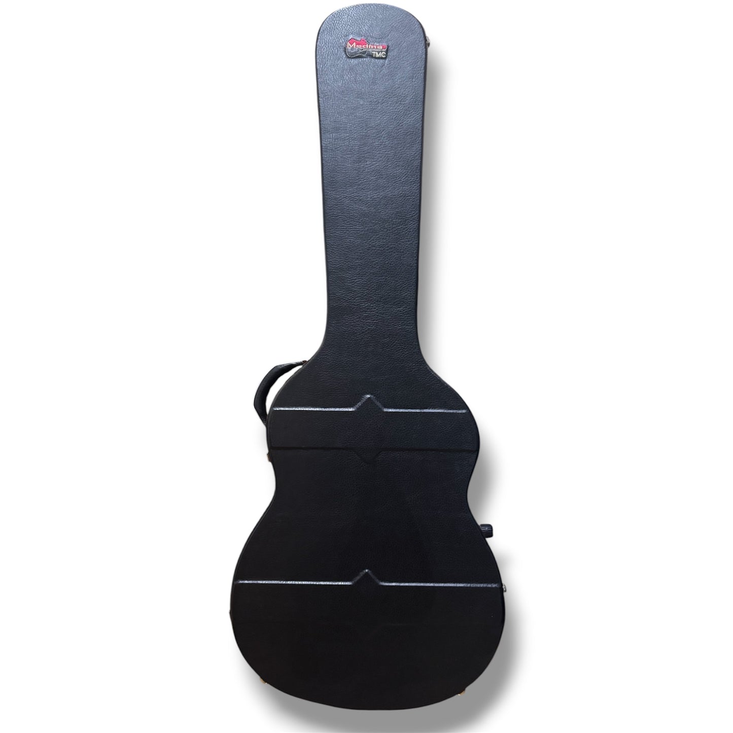 TMC Estuche Rígido de Madera para Guitarra Acústica Texana Dreadnought o Docerola