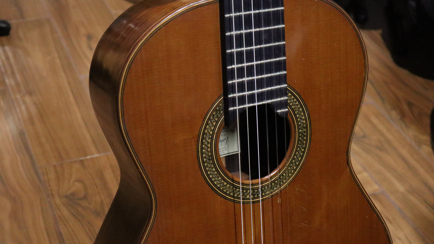 Guitarra de Concierto Palo de Rosa y Cedro Rojo Laudero Iván Risquez