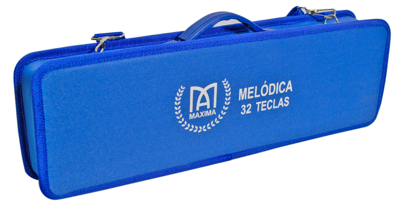 Mélodica Maxima 32 teclas con estuche color azul