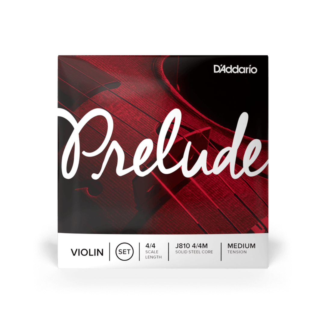 Juego de cuerdas para violín Prelude 4/4 tensión media J810 4/4M