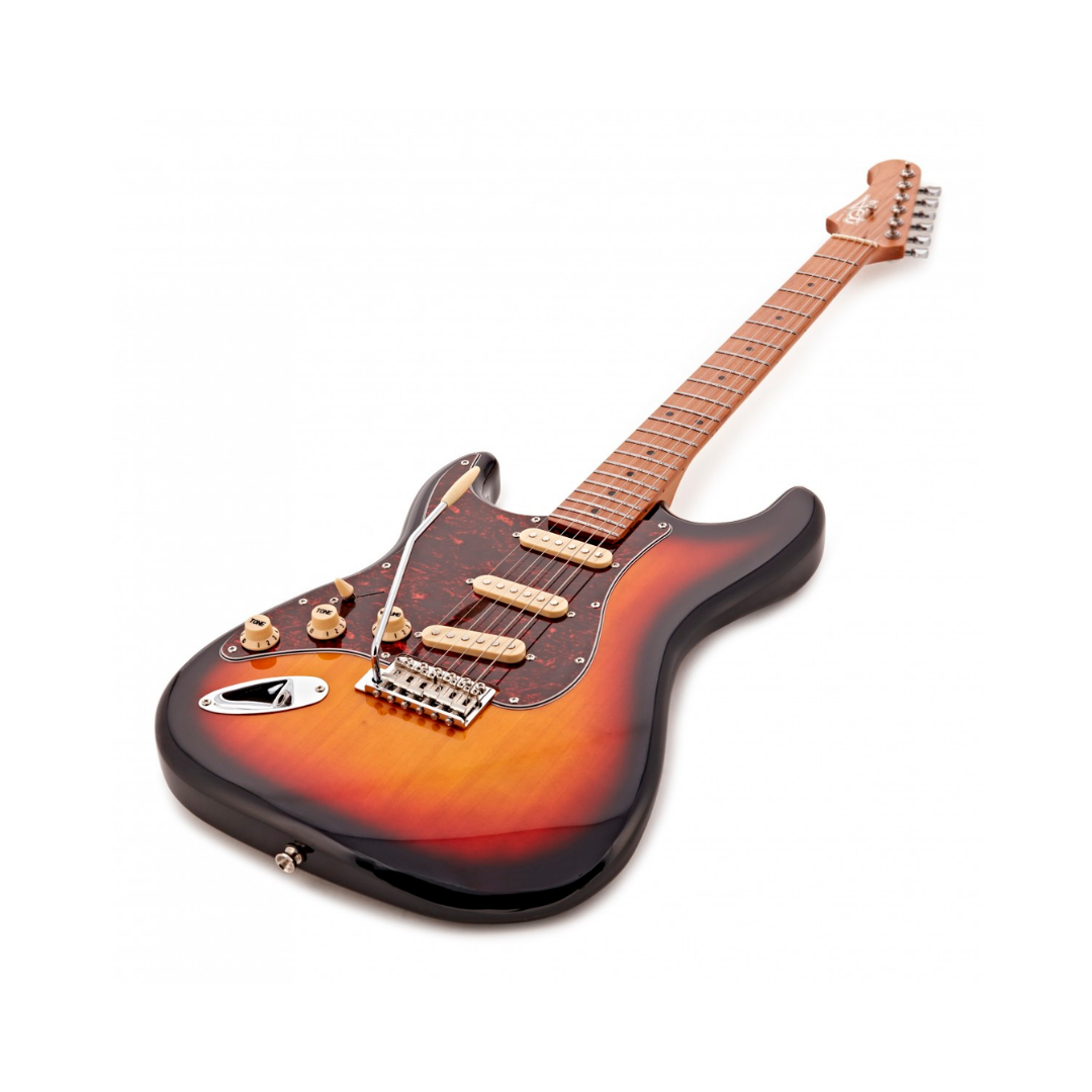 Jet Guitarra Eléctrica Zurda JS300LH Sunburst