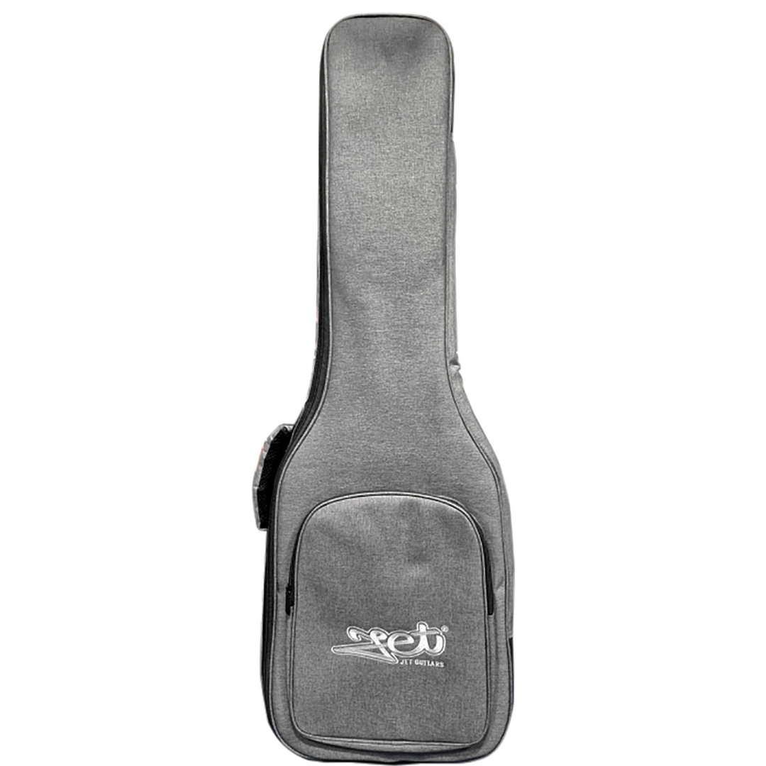Funda Jet Acolchada Gris Para Guitarra Eléctrica JG30