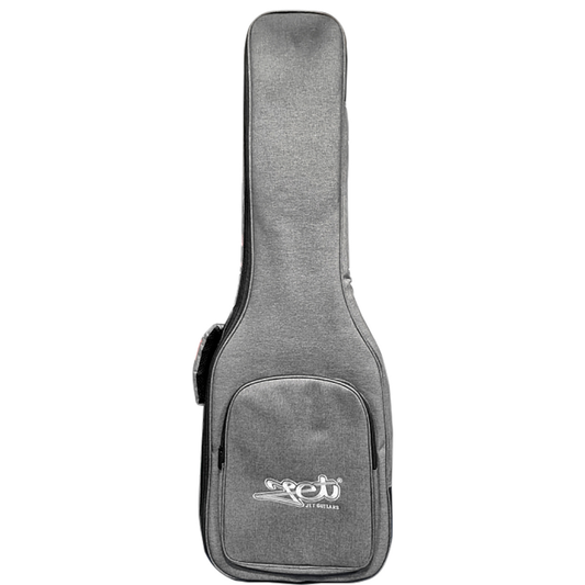 Funda Jet Acolchada Gris Para Guitarra Eléctrica JG30