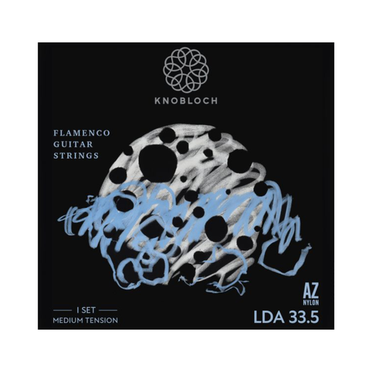 Knobloch Flamenco Guitar Strings AZ Nylon LDA 33.5 Tensión Media