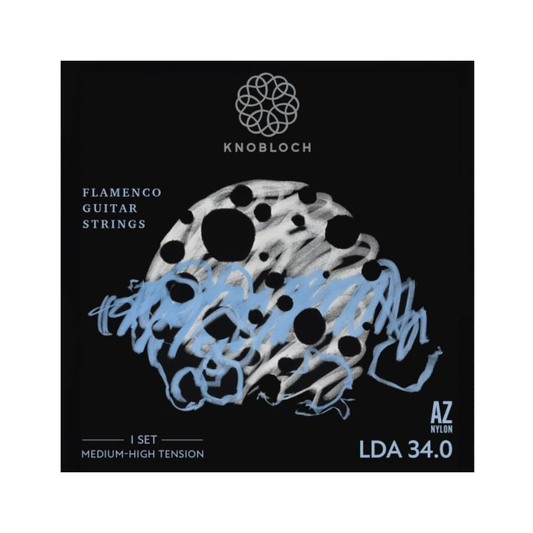 Knobloch Flamenco Guitar Strings AZ Nylon LDA 34.0 Tensión Media-Alta