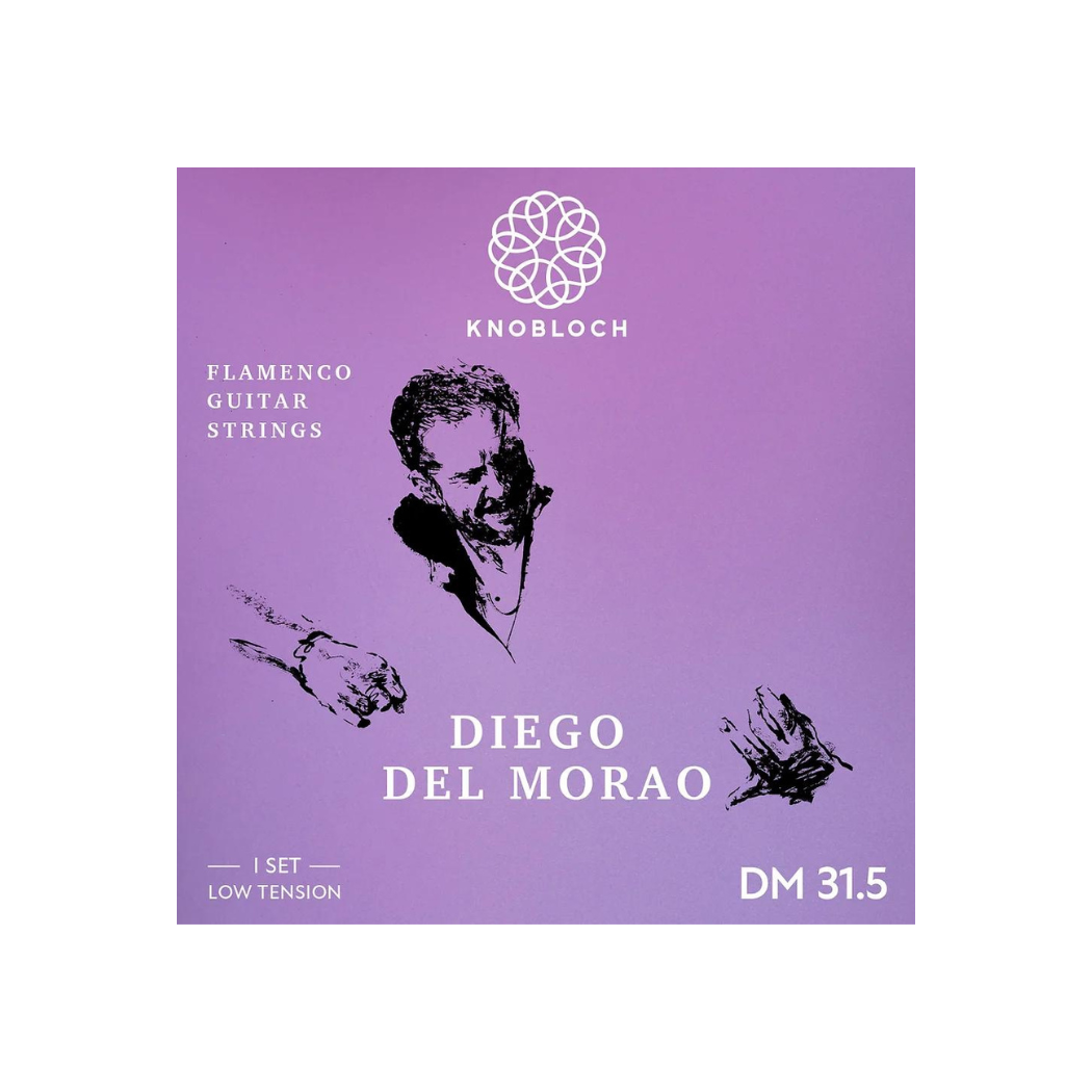 Cuerdas para guitarra Flamenca Knobloch DIEGO DEL MORAO 31.5 tensión baja