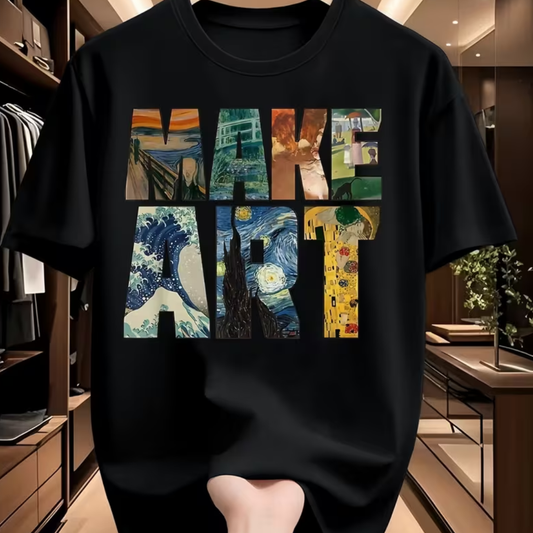 Camisa Diseño Make Art