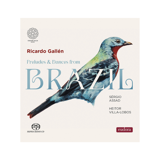 CD Disco Compacto "Preludes & Dances From Brazil" Ricardo Gallén