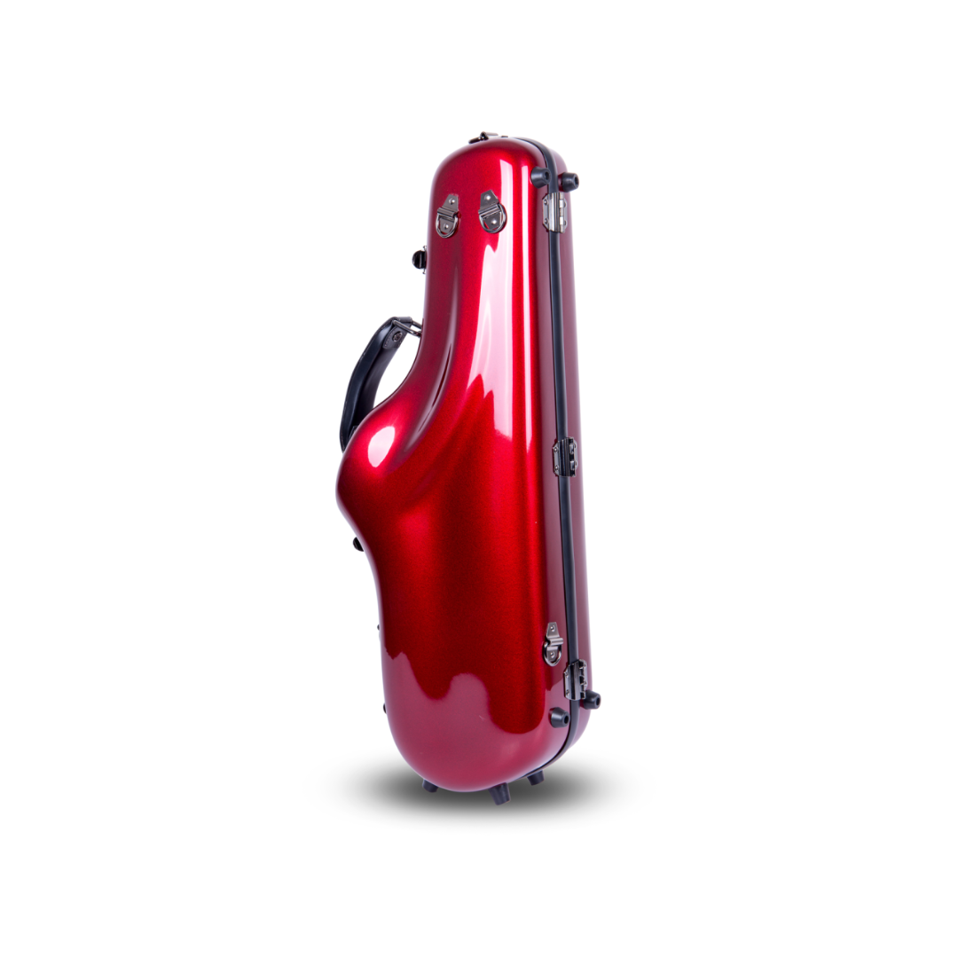 Estuche Crossrock CRF1020AS Delgado y Compacto De Fibra de Vidrio Para Saxofon Alto