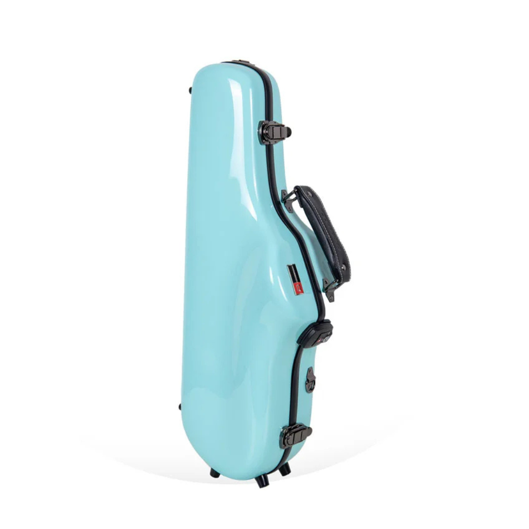 Estuche Crossrock CRF1020AS Delgado y Compacto De Fibra de Vidrio Para Saxofon Alto