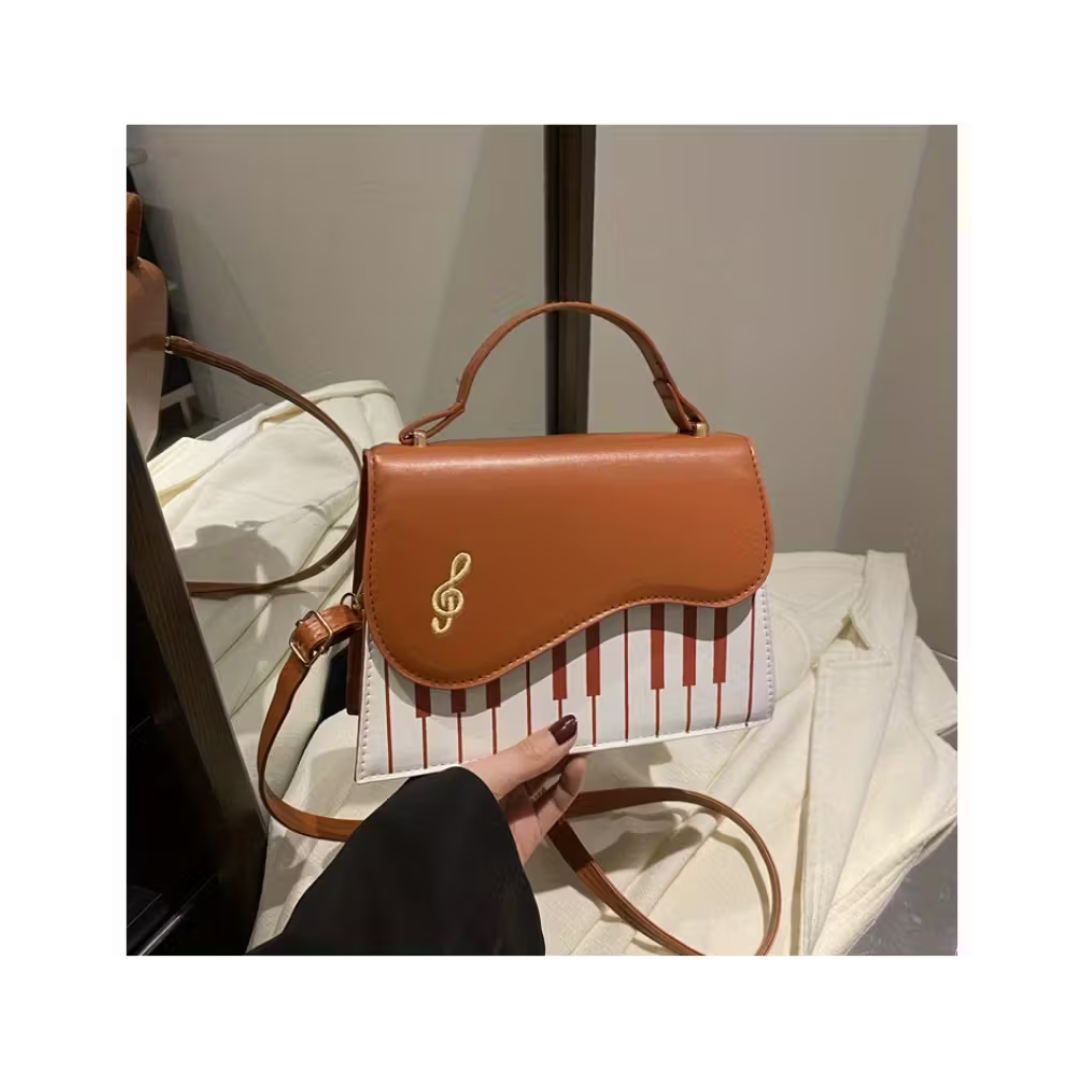 Bolsa Retro Diseño Teclas de Piano