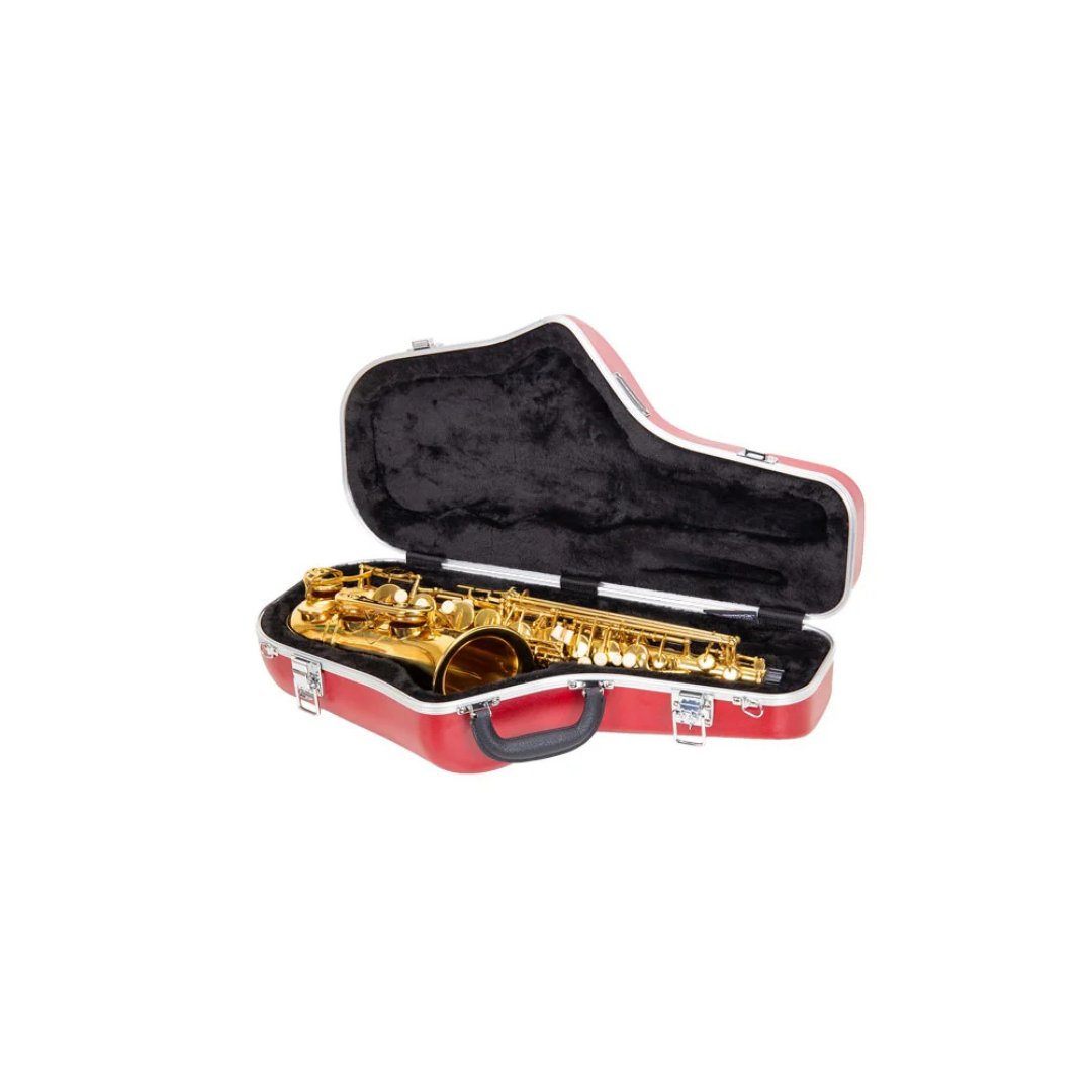 Estuche Crossrock CRA862 ABS Moldeado de Saxofon Alto